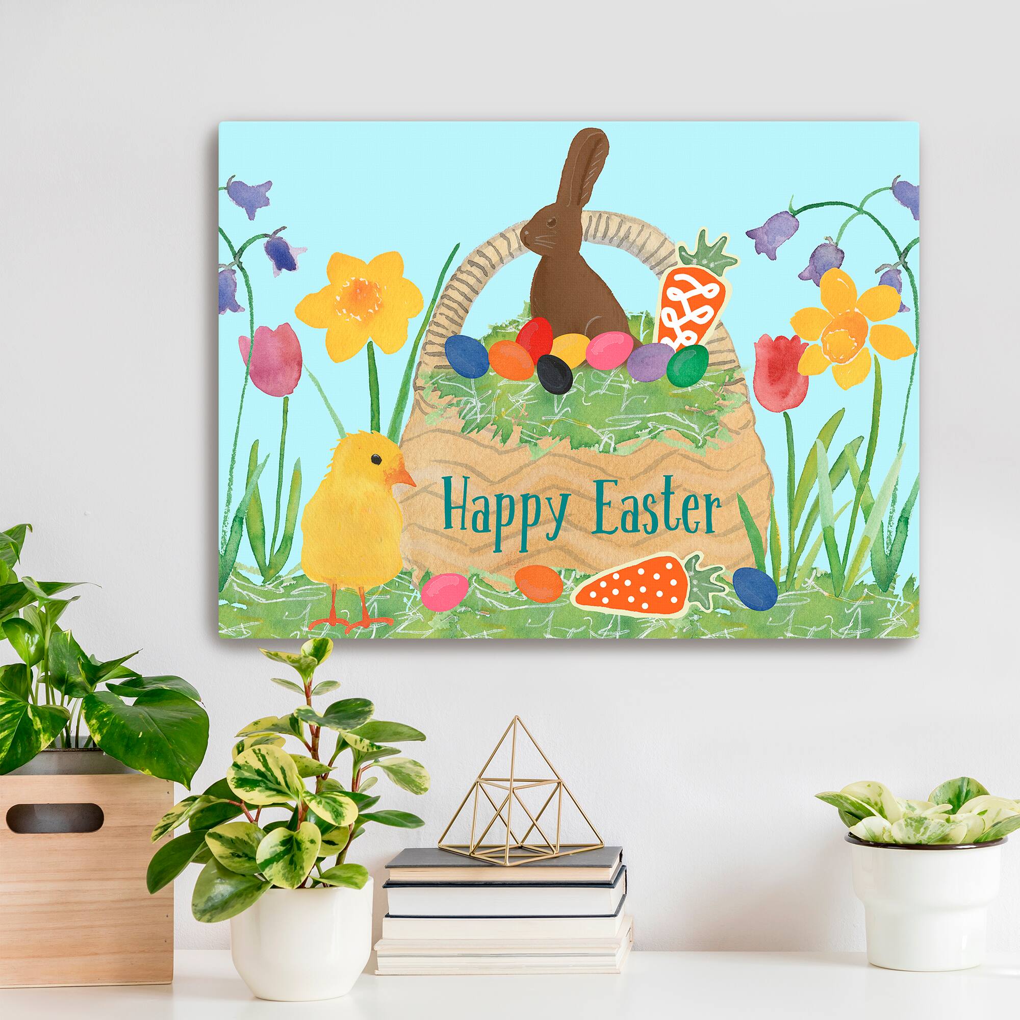 Lumaprints Easter Basket Time I Canvas Giclée Art